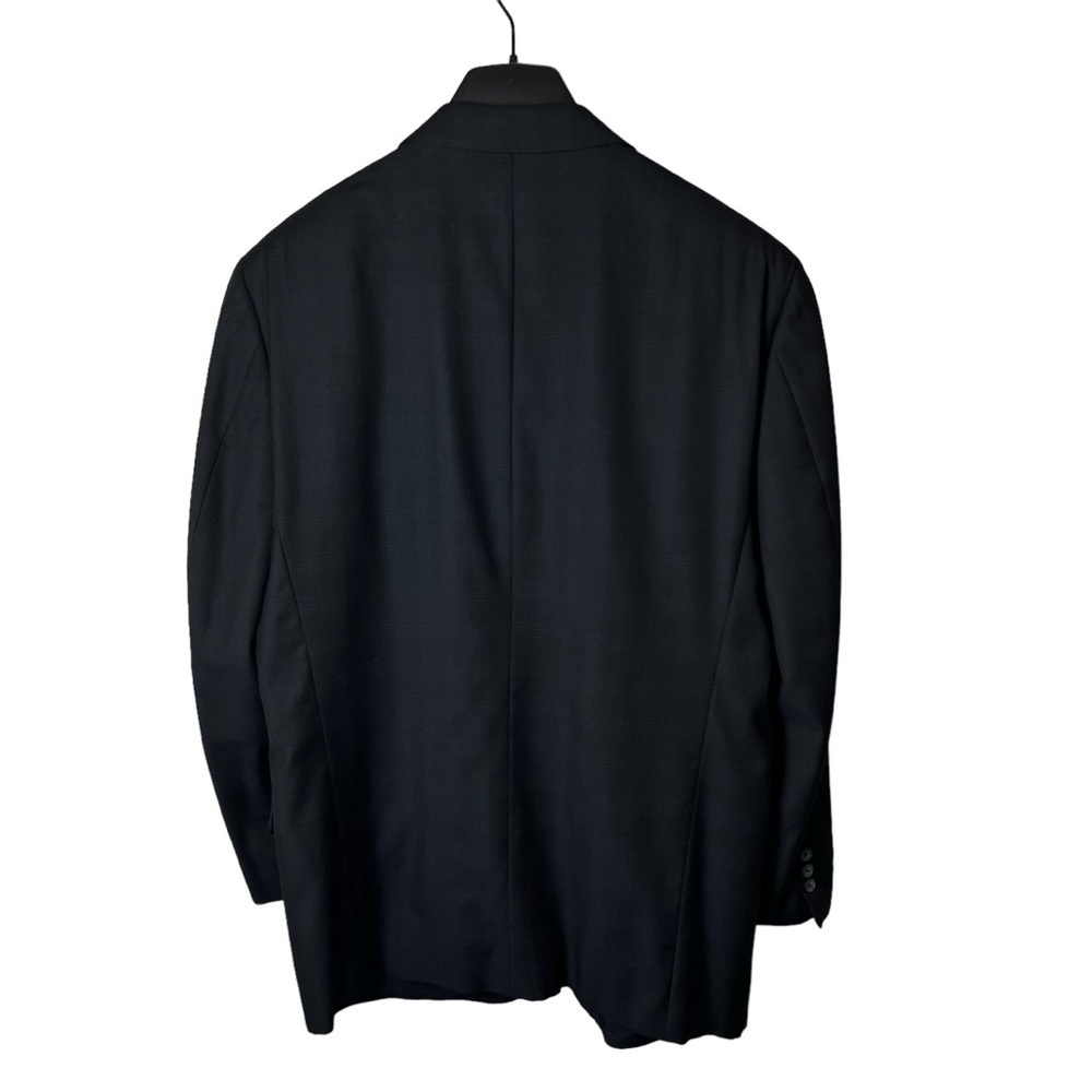 Joseph Abboud Windowpane Suit Blazer Men's Jacket 100% WOOL 2 Button SZ 42R W36 - Picture 6 of 12